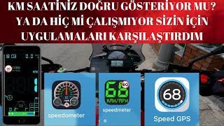 Motorunuzun ya da Arabanızın KM Saati Bozuk mu Sizler için 3 Tane Uygulamayı Test Ettim Motovlog [upl. by Dronski]