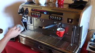 La Spaziale S5 Siebträger Espresso Maschine Autosteam [upl. by Seppala]