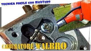 Carburatore Walbro perdita carburante e un problema imprevisto Oleo Mac BC380S decespugliatore 2T [upl. by Agon]