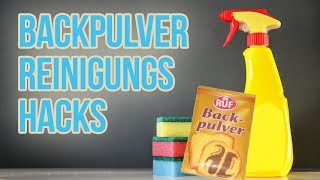 Top 5 Reinigungs Tricks mit Backpulver für Zuhause [upl. by Areyk]