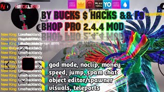 Bhop Pro 244 Mod MenuCheatsHackМод МенюЧитыВзлом  noclip money god mode speed jump etc [upl. by Ijies463]