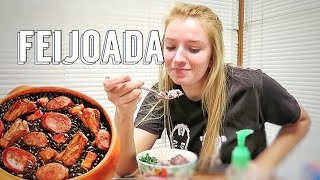 Diário 160  Fiz Feijoada Pros Gringos [upl. by Aneleairam953]