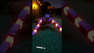 Irongolem vs warden minecraft wardenvsirongolem minecraftanimation shorts trending reel god [upl. by Sturges]