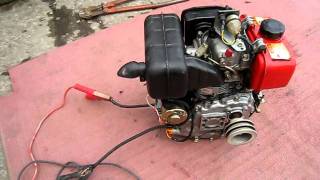 YANMAR DIESEL ENGINE AIRCOOLED [upl. by Nnahs]