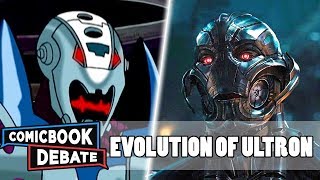 Evolution of Ultron in Cartoons Movies amp TV in 8 Minutes 2018 [upl. by Tobias]