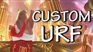 CUSTOM URF  LoL gameplay [upl. by Airemaj]