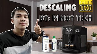 How to descale Delonghi Magnifica ESAM 4000 2023 Tutorial [upl. by Dorehs]