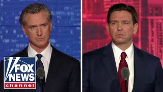 DeSantis torches Newsom with jawdropping line about fatherinlaw [upl. by Tessi]