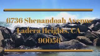 6736 Shenandoah Ave Ladera Heights CA 90056 [upl. by Bohlen]