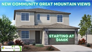 New Community with Great Mountain Views Laveen Arizona  Homes by Towne  Home Tours [upl. by Ibba]