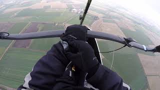 Flight test of the Ego trikeATOS rigid wing hangglider [upl. by Sakiv]