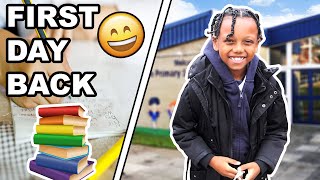 His First Day Back to School  Family Vlog  The Williamsons [upl. by Nyrahs802]