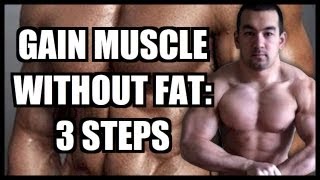 Gain Muscle Without Fat 3 Simple Tips [upl. by Niki]