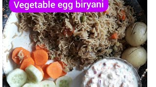 Mealmaker vegbiriyani with boiled eggssimple and tasty recipe [upl. by Namruht165]