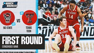 NC State vs Texas Tech  First Round NCAA tournament extended highlights [upl. by Ambur]