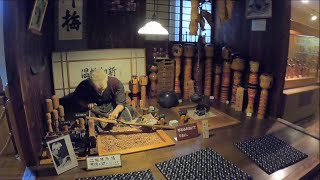 How Japanese Kokeshi Dolls Are Made [upl. by Adrell870]