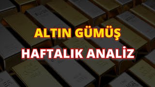 HAFTALIK ANALÄ°Z  ALTIN GÃœMÃœÅ PLATÄ°N PALADYUM GRAM YORUMLARI [upl. by Odlanyer]