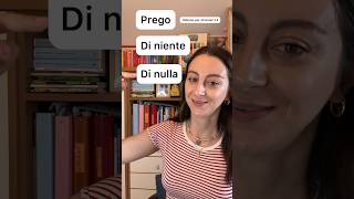 Come rispondere a “grazie” learnitalian italianforforeigners italianlessons edutok [upl. by Htenywg]