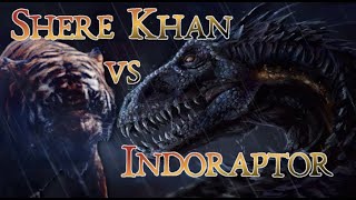 🐅 Shere Khan vs Indoraptor  Roar  Katy Perry 🦖 [upl. by Nosnehpets]