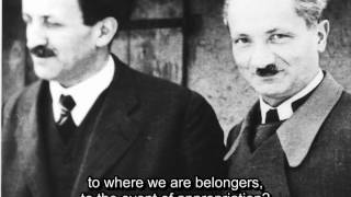 Martin Heidegger  The Law of Identity English Subs 44  Famous lecture of 1959 [upl. by Rodnas]