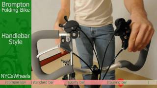 Brompton folding bike  Handlebars [upl. by Vinn242]