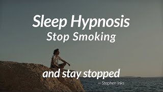 Stop Smoking and Stay StoppedGuided Sleep Hypnosis [upl. by Dlawso]