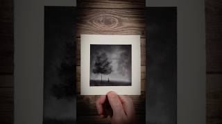 Painting a Tall Tree art timelapse landscape watercolor shorts [upl. by Dent12]