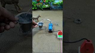 motor water pump science project mini tractor project horse video  292 [upl. by Ainessej]