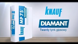 Twardy tynk gipsowy Knauf MP 75 Diamant  billboard sponsorski  Knauf [upl. by Yatnahs811]