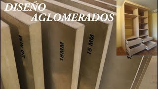 COMO SE DISEÑA MUEBLES EN PLACAS AGLOMERADAS  MELAMINA  MDF  OSB  Luis Lovon [upl. by Yddub]