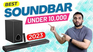 Best Soundbar 2023 I Best Soundbar Under 10000 I Best Soundbar for TV I Top 5 Soundbar in India 2023 [upl. by Kcuhc427]