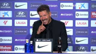 Simeone quotJulián necesitaba este gol para estar más tranquilo y ojalá sea el primero de muchosquot [upl. by Acira]