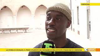 La storia di Osvaldo il primo studente del Mozambico dell’istituto Stradivari di Cremona [upl. by Leund]