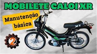 Mobilete Caloi XR  Manutenção [upl. by Hite]