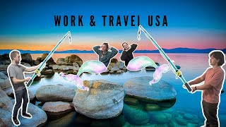 Iki kelių šūduose Undinėlių žvejyba  WORK amp TRAVEL USA’24 10 [upl. by Rossuck353]