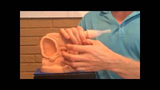 Catheter Video for applying a Male External Catheter Part 2 [upl. by Aelanna]