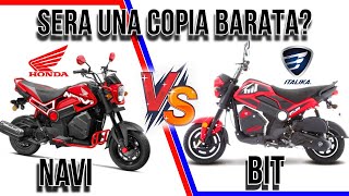 HONDA NAVI VS BIT ITALIKA  CUAL ES MEJOR OPCION DE COMPRA😱  LIBRE MOTOVIAJE [upl. by Tobi]