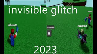 slap battles invisibility glitch 2023 [upl. by Bein532]