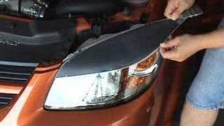 Installation Video  Headlight Eyelid Decals [upl. by Shelley]