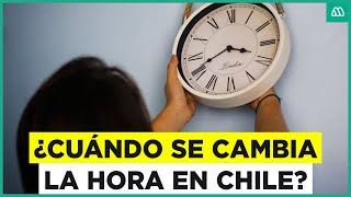 Cambio de hora en Chile Consejos para el 7 de septiembre [upl. by Andrade]