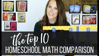 The Top 10 Homeschool Math Comparison Review [upl. by Nnaes]