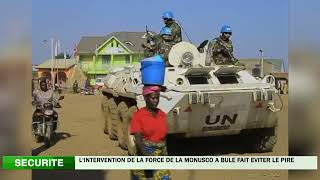 Lintervention de la force de la MONUSCO à Bule fait éviter le pire [upl. by Eisnyl850]