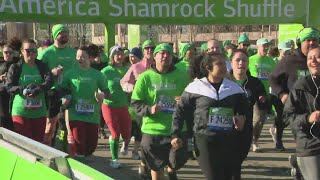 Shamrock Shuffle takes place in Grant Park [upl. by Ailuig]