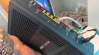 How to set up your ATT DSL Broadband Modem Router Internet WiFi Gateway [upl. by Ellimac]