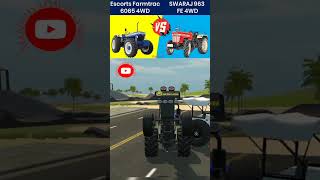 Massey Ferguson vs Mahindra Arjun Indian vehicles simulator 3d tochan youtube [upl. by Mcgaw]