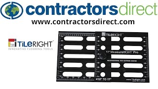 TileRight MeasureRIGHT Pro Tile Measuring Tool Discontinued [upl. by Hameerak]