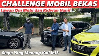 ADU PINTAR CARI MOBIL BEKAS LAWAN OM MOBI DAN RIDWAN HANIF [upl. by Gerda971]