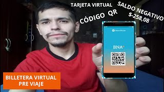 PREVIAJE  SOLUCIONES A LA BILLETERA VIRTUAL BNA [upl. by Yolande705]