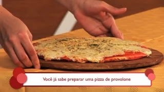 Como preparar uma pizza de provolone  As melhores variedades de pizza [upl. by Adnalram]