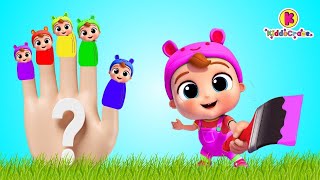 Baby John’s Finger Family  Little Angel Finger Family  Colors Finger Family Nursery Rhyme [upl. by Anchie378]